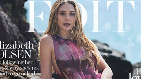 elizabeth olsen topless|Elizabeth Olsen Reveals Why She Went Naked On Camera,。